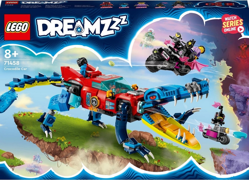 LEGO DREAMZzz 71458 Krokodílie auto